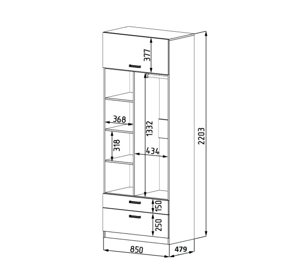 Шкаф коллекции Твой Стиль New от Династия Kids