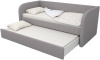 Мягкая кровать УНО 90х200 с доп. спальным местом (цвета разные)