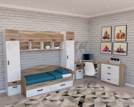 Кровать Твой Стиль 190х90 (выставочный образец)